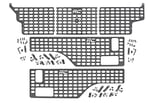 Molle Panel Kit | Combo | Bed | Jeep Gladiator JT 4WD (2020-2026)