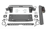 High Winch Mount | All Models | 20 Inch Black Single Row LED | Ford Bronco (21-26)