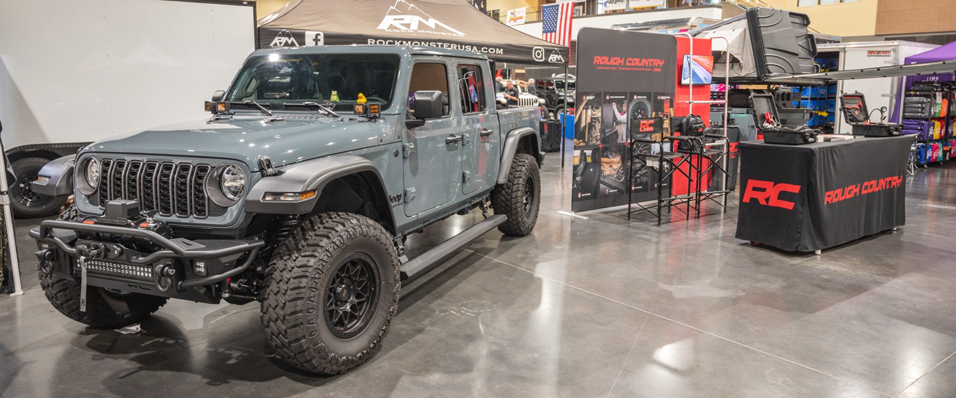 Built to Show, Ready to Roll: Rough Country at Jeep Branson