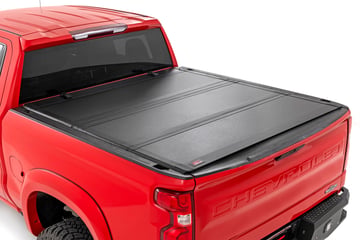 Hard Tri-Fold Flip Up Bed Cover | Chevy/GMC Sierra 1500 (19-26)/Silverado 1500 (19-26)