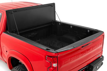 Hard Tri-Fold Flip Up Bed Cover | Chevy/GMC Sierra 1500 (19-26)/Silverado 1500 (19-26)