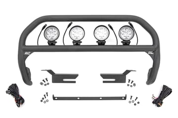 Nudge Bar | 4 Inch Round Led (x4) | Ford Bronco 4WD (2021-2026)