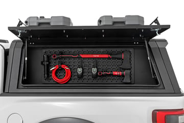 Bed Cap Molle Panel Side Storage Bin | Drivers Side | Multiple Makes & Models (Chevy/Ford/GMC/Ram)