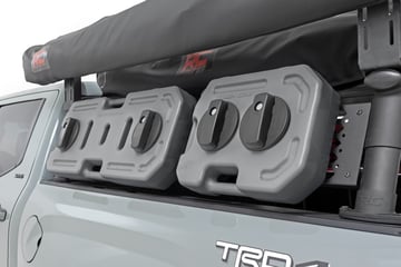 Flat Fluid Containers with Lockable Mount | 10L