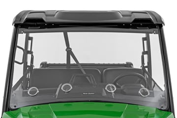Vented Full Windshield | Scratch Resistant | John Deere Gator XUV 835 
