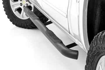 Nerf Steps | 3-Inch Tube | Chevy/GMC 1500/2500HD/3500HD (07-19 & Classic)