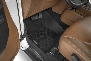 Flex-Fit Floor Mats | 4 Door | Jeep Wrangler Unlimited 4WD (2014-2018)
