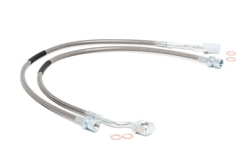 GM Extended Stainless Steel Front Brake Lines [89370]