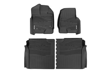 Flex-Fit Floor Mats | Ford F-150 (15-26)/F-150 Lightning (22-26)/Raptor (17-26)