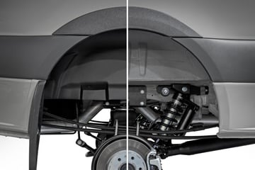 Rear Wheel Well Liners | Mercedes-Benz Sprinter 2500/Sprinter 3500XD  (19-26)