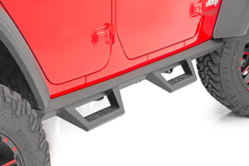 Rough Country Wheel to Wheel Fabricated Steps for 2018 Jeep Wrangler JL Unlimited (4-door) [90769]