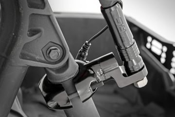 Universal LED Whip Mount | Fits 1.25" - 2" Roll Bars