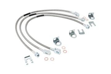 Jeep Stainless Steel Brake Line Set [89715]