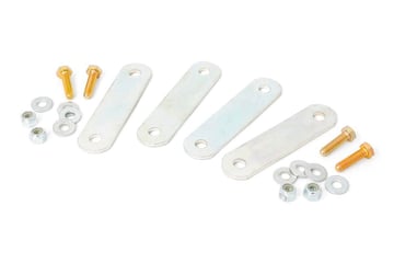 Front and Rear Brake Line Relocation Brackets for 07-18 Jeep JK
