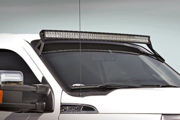 Ford Super Duty 54-inch Curved LED Mounting Brackets [70516]