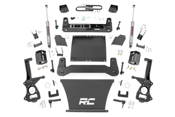 6 Inch Lift Kit | Mono Leaf Rear | Chevy Silverado 1500 4WD (2025-2026)