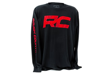 Rough Country Long Sleeve | RC Tread Sleeve | Black