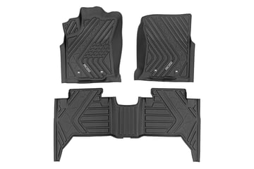 Flex Fit Floor Mats | Front & Rear | Crew | Toyota Tacoma 2WD/4WD (2024-2026)