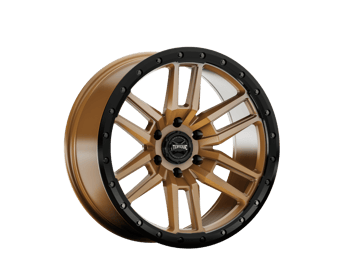 Torque Pritchett | Bronze w/Black Lip | 17x9 | 6x5.5 | 0mm