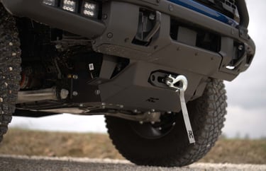 Synthetic rope winch