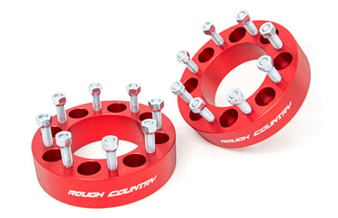 2-inch wheel spacers red