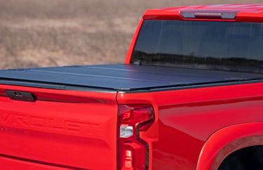 hard flush mount tri-fold bed cover