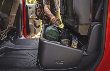 under seat storage