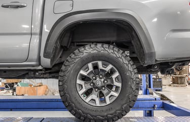 lift with tires