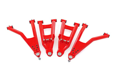 Red Aluminum Control Arms