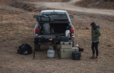 Solo camping