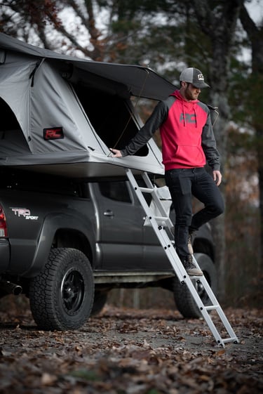Overlanding, roof top tent, roof rack