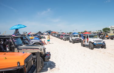 Jeepin the Coast