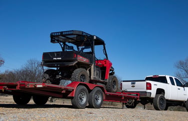Towing UTV