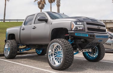 lifted truck