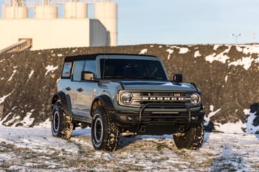 Big Bend Sasquatch , Area 51, blue Bronco