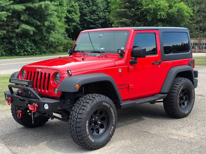 3.5 Inch Lifted 2016 Jeep Wrangler JK (2 Door) 4WD