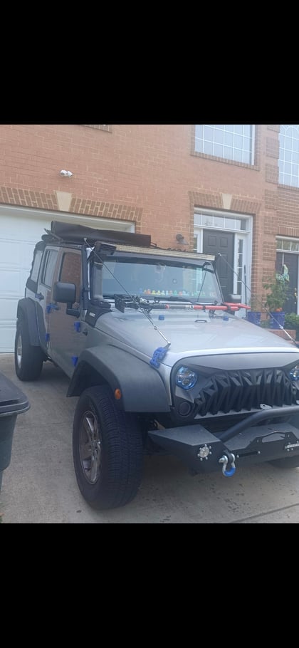 3.5 Inch Lifted 2013 Jeep Wrangler Unlimited Sahara 4WD