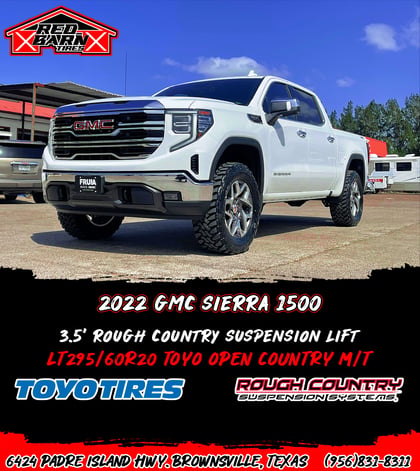 3.5 Inch Lifted 2022 GMC Sierra 1500 4WD