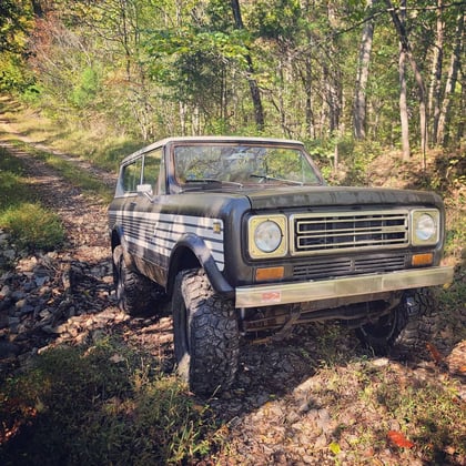 4 Inch Lifted 1979 International Scout II 4WD
