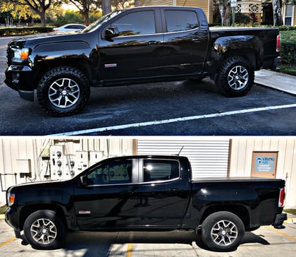 2 inch Lifted 2018 GMC Canyon 4WD