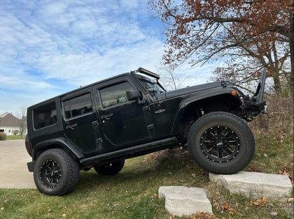 3.5 Inch Lifted 2008 Jeep Wrangler JK Unlimited 4WD
