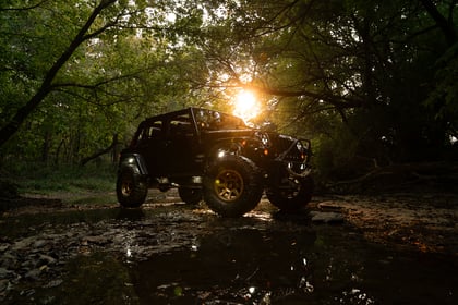 3.5 Inch Lifted 2011 Jeep Wrangler Unlimited Sahara 4WD