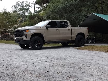 1.5 inch Lifted 2022 Chevy Silverado 1500 Custom Trail Boss