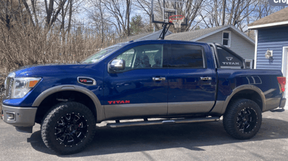 3 Inch Lifted 2017 Nissan TITAN 4WD