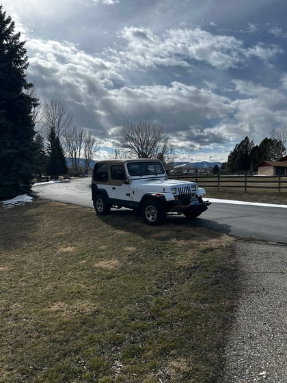 2.5 inch Lifted 1993 Jeep Wrangler 4WD