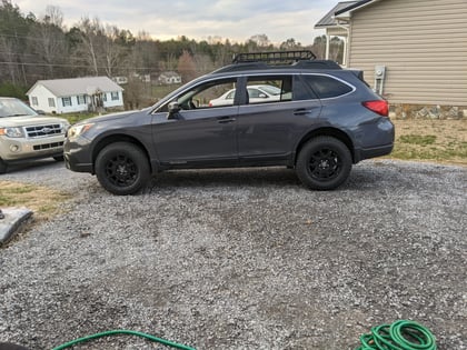 2 inch Lifted 2015 Subaru Outback 4WD