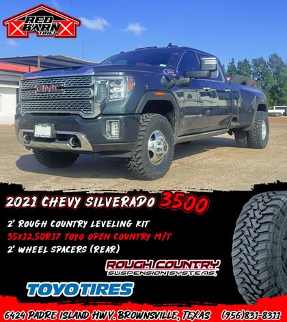 2 inch Lifted 2021 Chevy Silverado 3500 HD 4WD