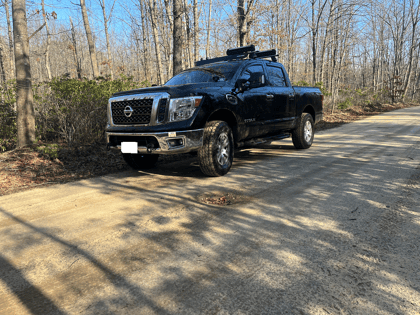3 Inch Lifted 2017 Nissan Titan 4WD