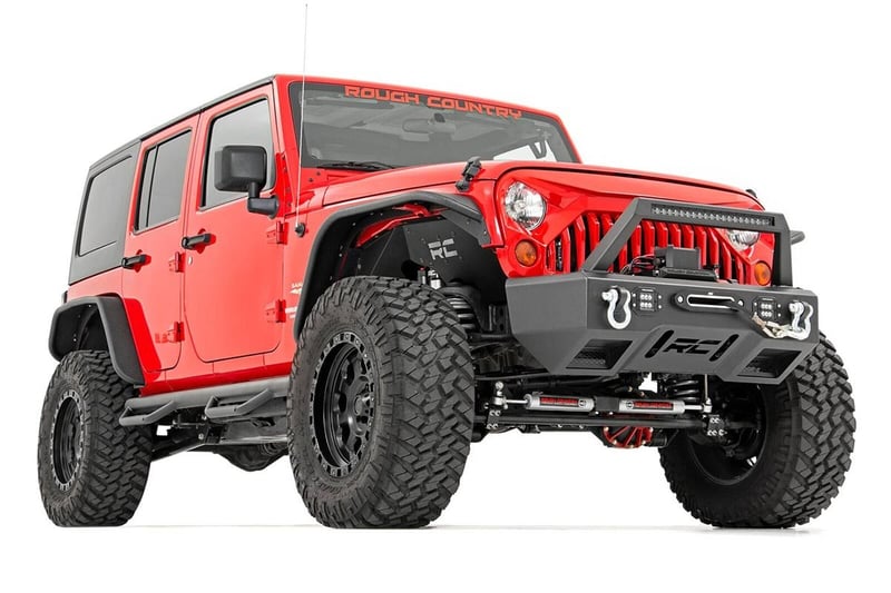 N3 Steering Stabilizer | Dual | 2-8 Inch Lift | Jeep Wrangler JK