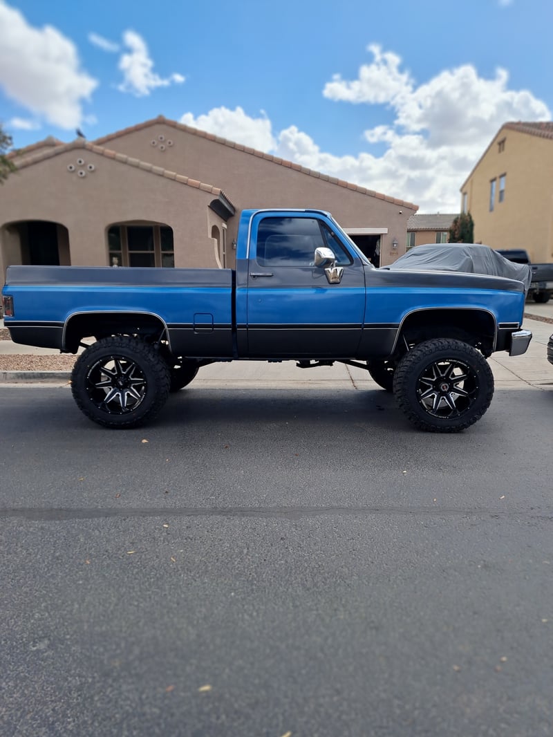 4 Inch Lifted 1984 Chevy K10 4WD Customer Build by Steve Tolboe ...